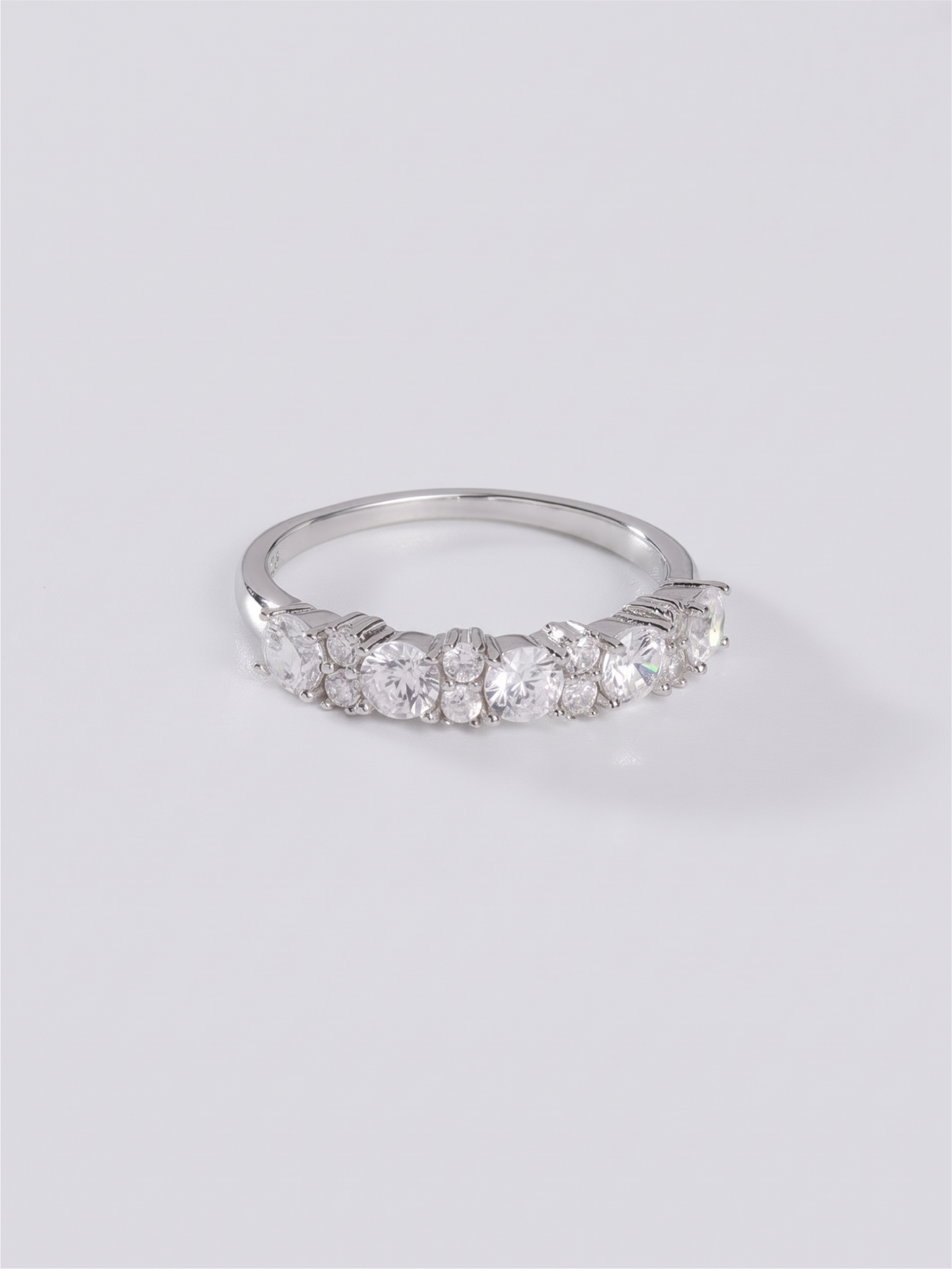 Zircoina Signet Ring Silver