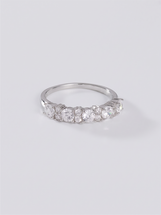 Zircoina Signet Ring Silver