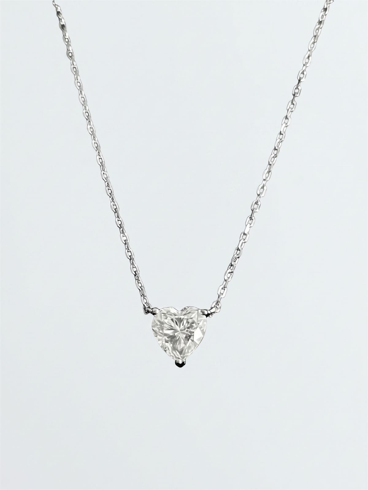 Zirconia Heart Necklace