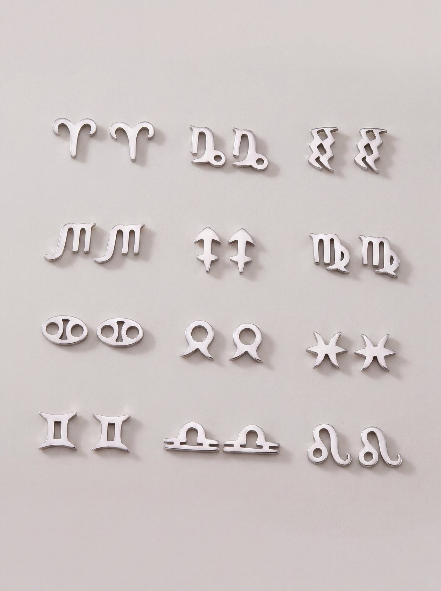 Zodiac Studs