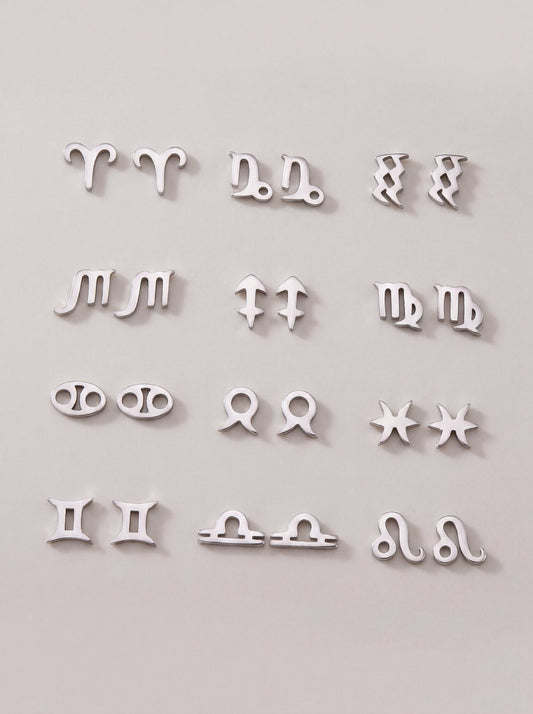 Zodiac Studs