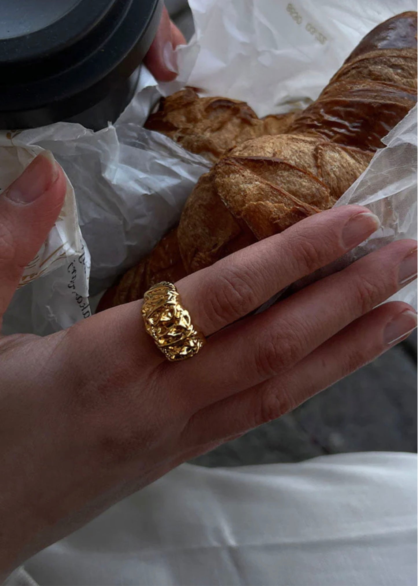 Bold Textured Ring