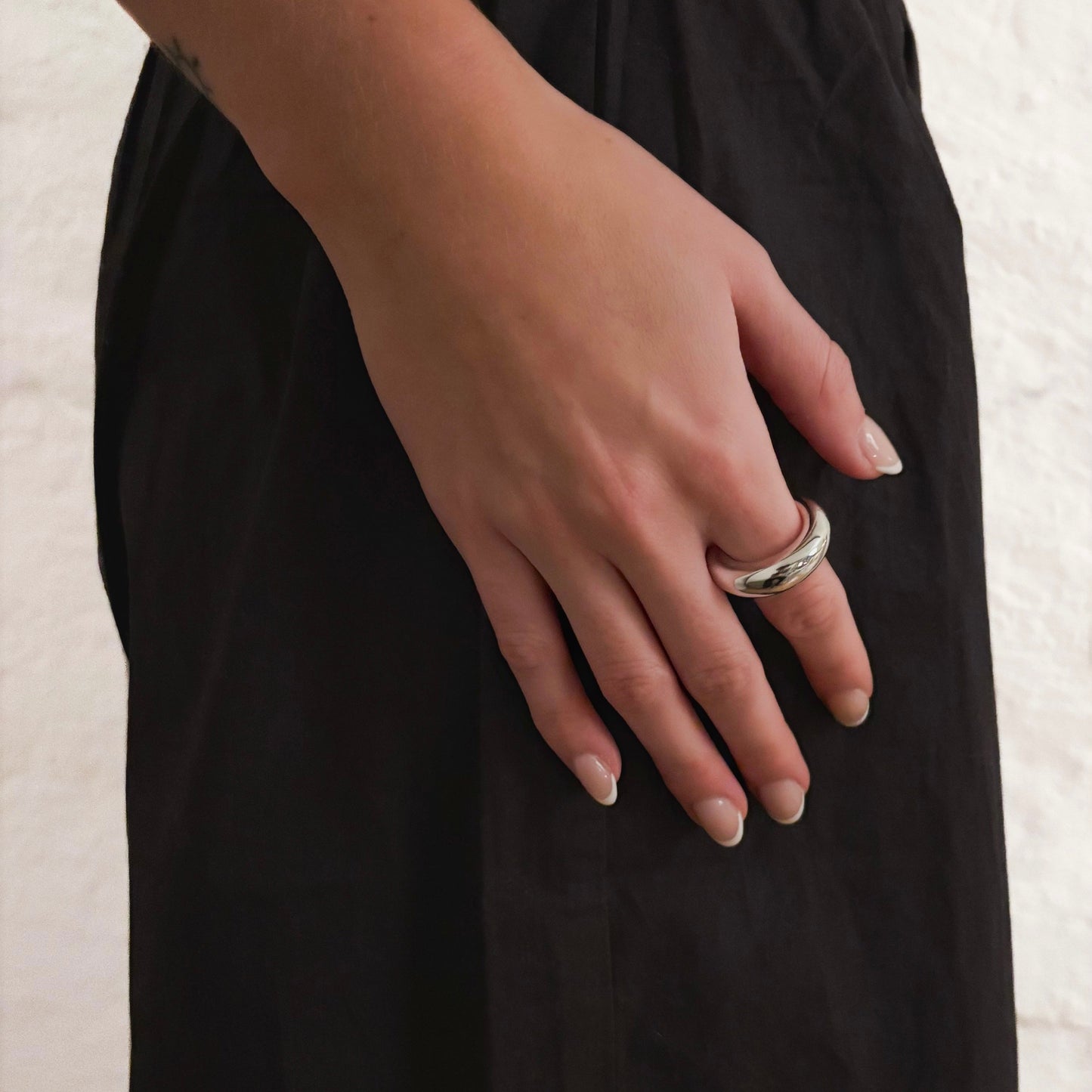 Kaizen Bold Ring Silver