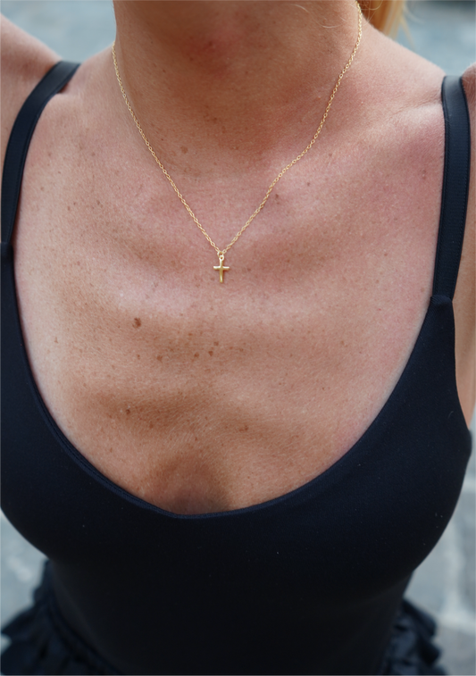 Mini Cross Necklace