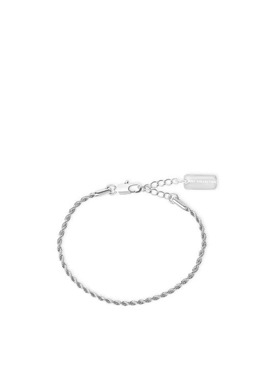 Rope chain bracelet Silver