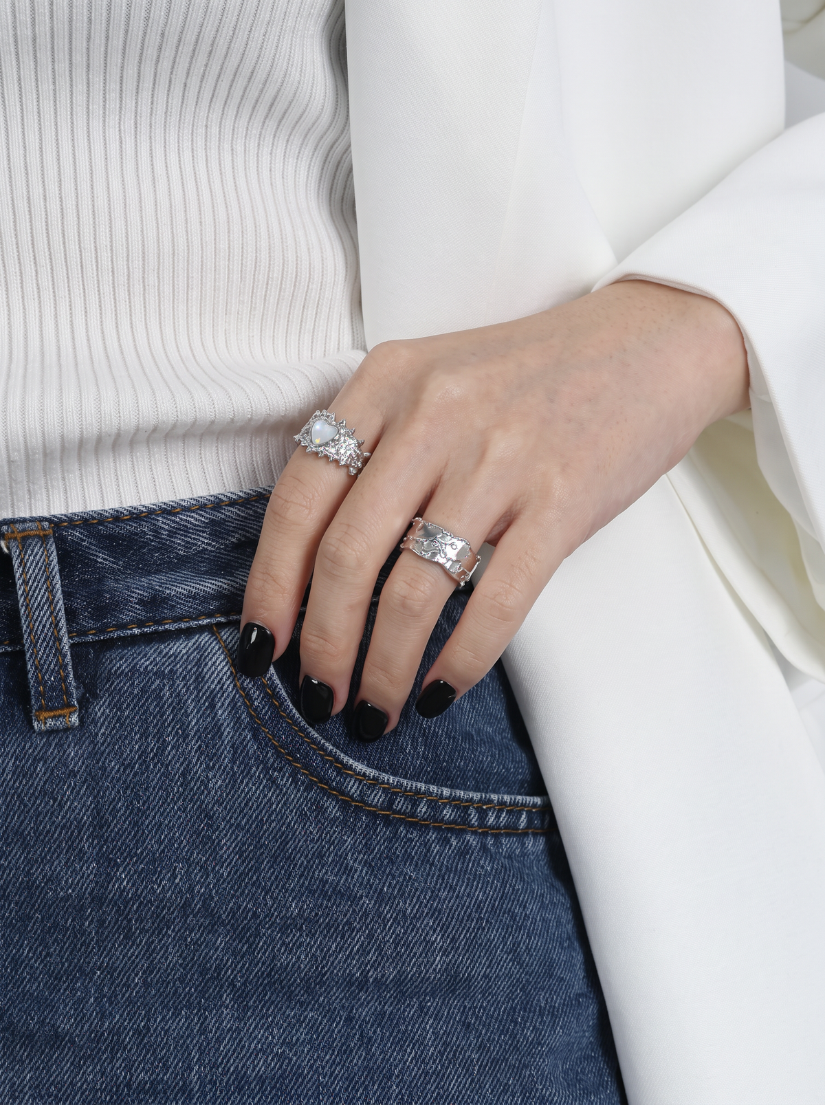 LeBlanc Ring Silver