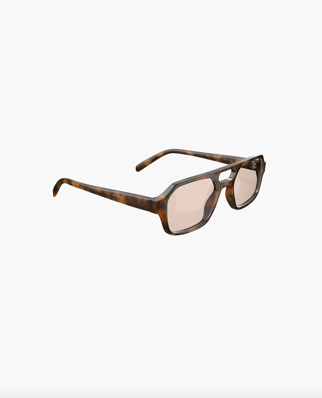 Get ready to turn heads with our Sam Tortoise Cinnamon sunglasses by Corlin Eyewear. These sunglasses feature UV protection 400 and scratch-resistant CR39 lenses, perfect for any outdoor activity.